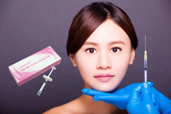 Le remplisseur esthétique de ride d'acide hyaluronique de station thermale de clinique ajoutent le remplisseur cutané efficace sûr de volume de lèvres