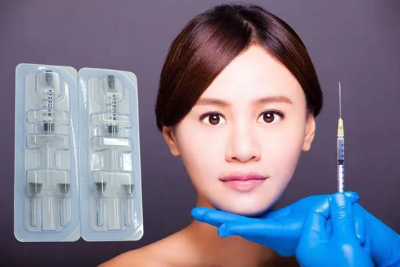 L'injection faciale d'acide hyaluronique de sodium de remplisseur de ride gélifient les remplisseurs injectables pour le visage