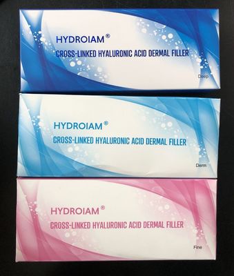 Remplisseur cutané d'acide hyaluronique croisé adapté à l'injection profonde de tissus et à la restauration du volume facial durable