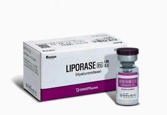 Injection d'acide hyaluronique coréen Hyaluronidase Dissoudre l'acide hyaluronique Liporase Ha Comblement dermique Dissoudre le produit de comblement à l'acide hyaluronique