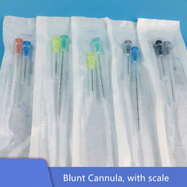 Astuce émoussée Microcannula d'emballage stérile pour l'usage cutané de remplisseur