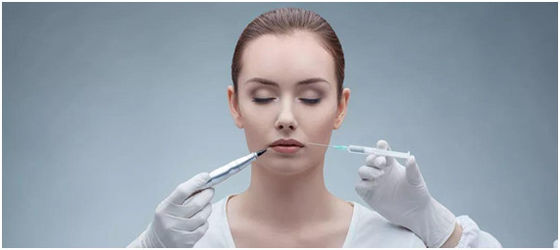 Le remplisseur lié croisé d'acide hyaluronique de gel pour des lèvres font face à l'injection de fesses de sein