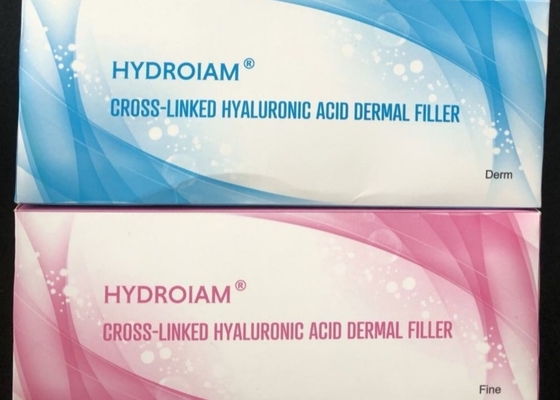 Les injections d'acide hyaluronique font face au remplisseur pour l'acné marque les remplisseurs cutanés sous des yeux