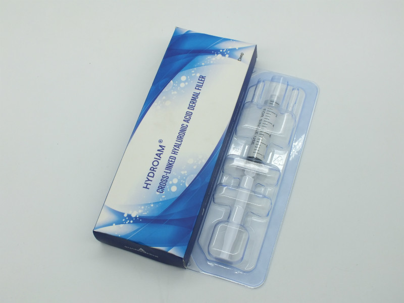 le remplisseur de sein d'acide hyaluronique de 1ml 2ml 5ml réduisent les lignes fines et les rides