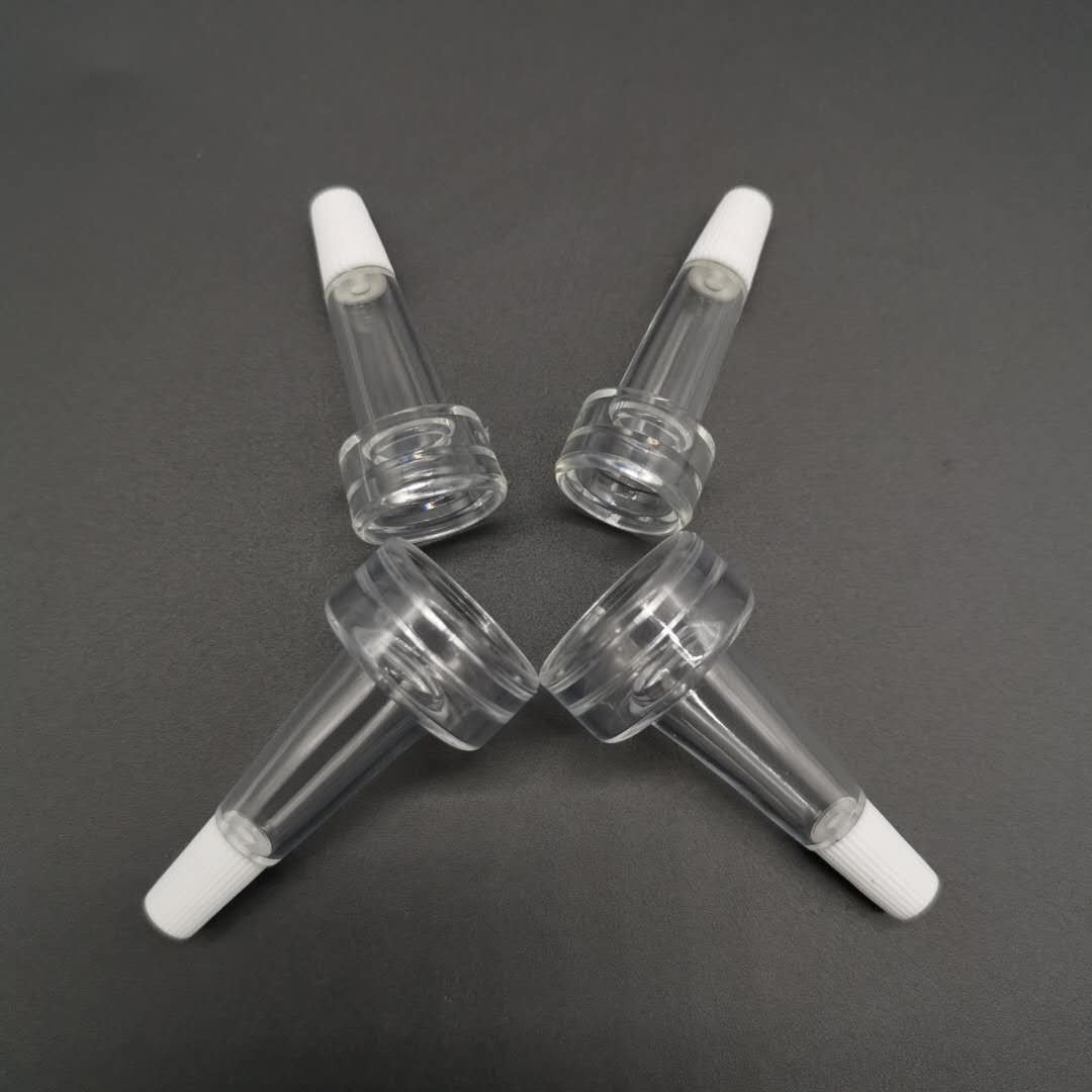 montage mesotherapy microneedling de fiole de traitement de connecteur transparent de fiole d'applicateur de sérum
